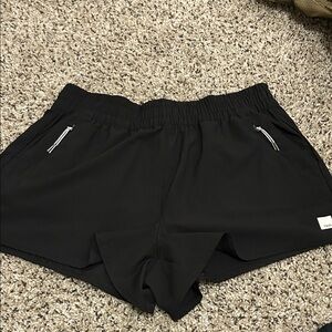 Vuori Women's Black Athletic Shorts